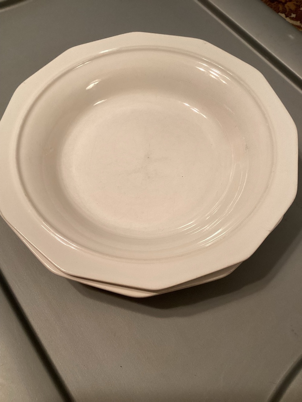 Pfaltzgraff Heritage White Ceramic 8.5” Serving Vegetable Soup Bowl Set of 2